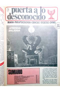 Muestra 7 de PUERTA A LO DESCONOCIDO ALBUM EXTRA 1 A 10. COMPLETA EN UN TOMO (Vvaa) Producciones Editoriales 1977