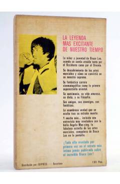 Contracubierta de LA LEYENDA DE BRUCE LEE (Alex Ben Block) Garbo 1974