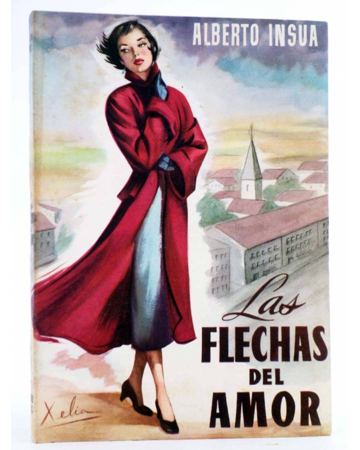 Cubierta de LAS FLECHAS DEL AMOR (Alberto Insúa) Tesoro 1952