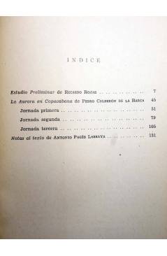 Muestra 3 de LA AURORA EN COPACABANA (Calderón De La Barca) Hachette 1956