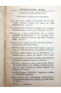 Muestra 3 de COLECCIÓN ENE 7. CUATRO MUJERES DE FRANCIA (C.A. Sainte-Beuve) Nueva Epoca 1947