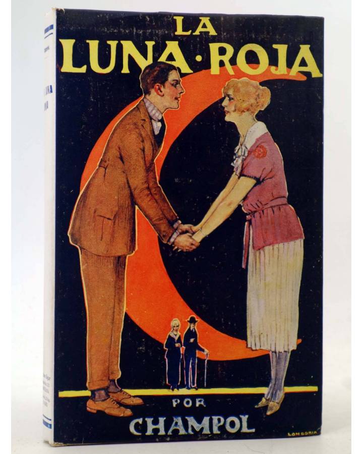 Cubierta de LA LUNA ROJA (Champol / Longoria) Hogar 1924