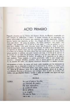 Muestra 3 de LAS MÁSCARAS 2. LA DE LA FALDA DE CÉFIRO (A. Paso / Ferrer / A. González Álvarez) Las Máscaras 1945