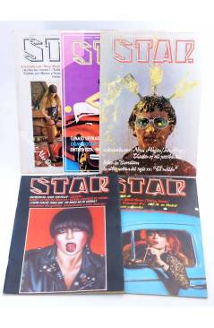 Cubierta de REVISTA STAR 52 53 54 55 56. LOTE DE 5 (Vvaa) Producciones Editoriales 1979