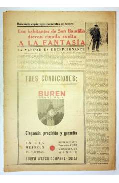 Contracubierta de EL CASO. SEMANARIO DE SUCESOS 51. 26 DE ABRIL DE 1953 (Vvaa) Prensa Castellana 1953