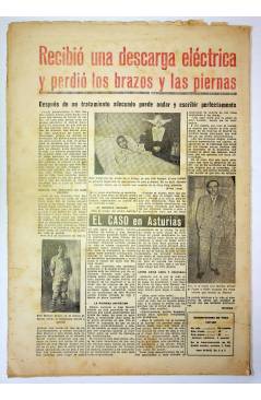 Contracubierta de EL CASO. SEMANARIO DE SUCESOS 102. 18 DE ABRIL DE 1954 (Vvaa) Prensa Castellana 1954