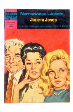 Cubierta de NARRACIONES DE JULIETA JONES 8. UN FANFARRÓN EXCEPCIONAL (Stan Drake) Dólar 1966