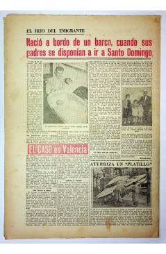 Contracubierta de EL CASO. SEMANARIO DE SUCESOS 139. 2 DE ENERO DE 1955 (Vvaa) Prensa Castellana 1955