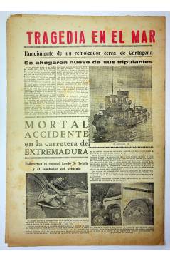 Contracubierta de EL CASO. SEMANARIO DE SUCESOS 140. 9 DE ENERO DE 1955 (Vvaa) Prensa Castellana 1955