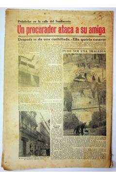 Contracubierta de EL CASO. SEMANARIO DE SUCESOS 141. 16 DE ENERO DE 1955 (Vvaa) Prensa Castellana 1955