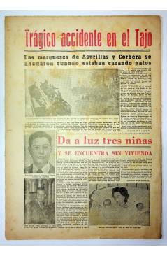 Contracubierta de EL CASO. SEMANARIO DE SUCESOS 148. 6 DE MARZO DE 1955 (Vvaa) Prensa Castellana 1955