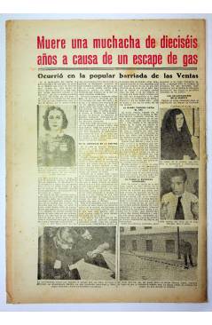 Contracubierta de EL CASO. SEMANARIO DE SUCESOS 154. 17 DE ABRIL DE 1955 (Vvaa) Prensa Castellana 1955