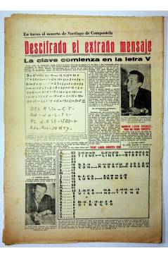 Contracubierta de EL CASO. SEMANARIO DE SUCESOS 159. 22 DE MAYO DE 1955 (Vvaa) Prensa Castellana 1955