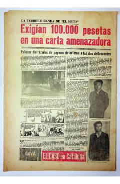 Contracubierta de EL CASO. SEMANARIO DE SUCESOS 160. 29 DE MAYO DE 1955 (Vvaa) Prensa Castellana 1955