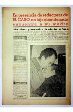 Contracubierta de EL CASO. SEMANARIO DE SUCESOS 193. 14 DE ENERO DE 1956 (Vvaa) Prensa Castellana 1956