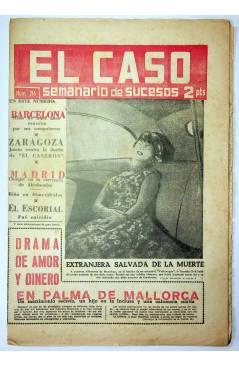 Cubierta de EL CASO. SEMANARIO DE SUCESOS 216. 23 DE JUNIO DE 1956 (Vvaa) Prensa Castellana 1956