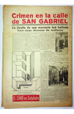Contracubierta de EL CASO. SEMANARIO DE SUCESOS 224. 18 DE AGOSTO DE 1956 (Vvaa) Prensa Castellana 1956