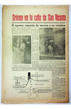 Contracubierta de EL CASO. SEMANARIO DE SUCESOS 228. 15 DE SEPTIEMBRE DE 1956 (Vvaa) Prensa Castellana 1956