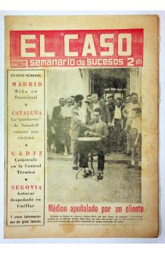 Cubierta de EL CASO. SEMANARIO DE SUCESOS 229. 22 DE SEPTIEMBRE DE 1956 (Vvaa) Prensa Castellana 1956
