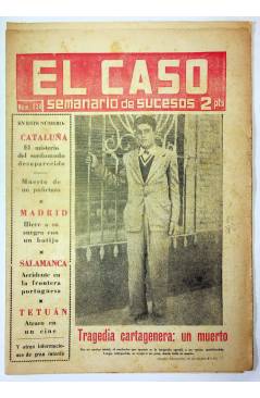 Cubierta de EL CASO. SEMANARIO DE SUCESOS 230. 29 DE SEPTIEMBRE DE 1956 (Vvaa) Prensa Castellana 1956