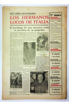 Contracubierta de EL CASO. SEMANARIO DE SUCESOS 233. 20 DE OCTUBRE DE 1956 (Vvaa) Prensa Castellana 1956