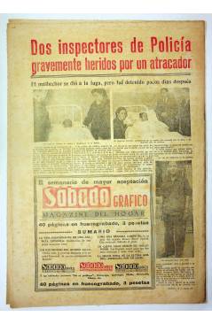 Contracubierta de EL CASO. SEMANARIO DE SUCESOS 235. 3 DE NOVIEMBRE DE 1956 (Vvaa) Prensa Castellana 1956