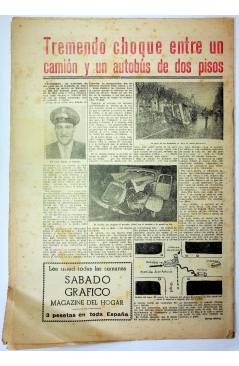 Contracubierta de EL CASO. SEMANARIO DE SUCESOS 241. 15 DE DICIEMBRE DE 1956 (Vvaa) Prensa Castellana 1956