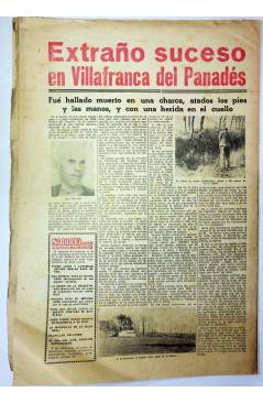 Contracubierta de EL CASO. SEMANARIO DE SUCESOS 245. 12 DE ENERO DE 1957 (Vvaa) Prensa Castellana 1957