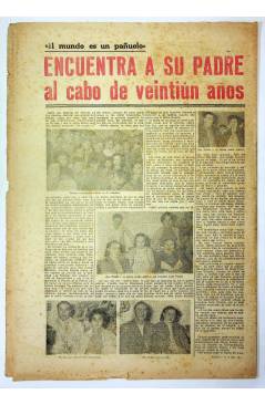 Contracubierta de EL CASO. SEMANARIO DE SUCESOS 249. 9 DE FEBRERO DE 1957 (Vvaa) Prensa Castellana 1957