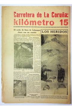 Contracubierta de EL CASO. SEMANARIO DE SUCESOS 251. 23 DE FEBRERO DE 1957 (Vvaa) Prensa Castellana 1957