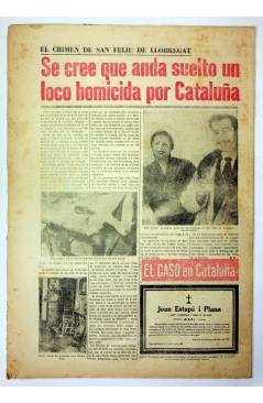 Contracubierta de EL CASO. SEMANARIO DE SUCESOS 261. 4 DE MAYO DE 1957 (Vvaa) Prensa Castellana 1957