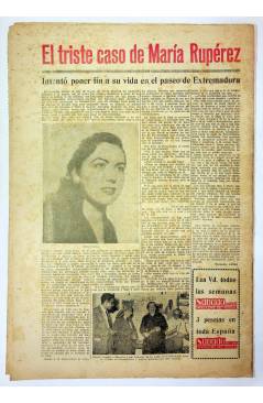 Contracubierta de EL CASO. SEMANARIO DE SUCESOS 267. 15 DE JUNIO DE 1957 (Vvaa) Prensa Castellana 1957