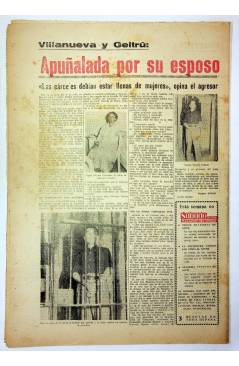 Contracubierta de EL CASO. SEMANARIO DE SUCESOS 273. 27 DE JULIO DE 1957 (Vvaa) Prensa Castellana 1957