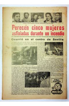 Contracubierta de EL CASO. SEMANARIO DE SUCESOS 279. 7 DE SEPTIEMBRE DE 1957 (Vvaa) Prensa Castellana 1957