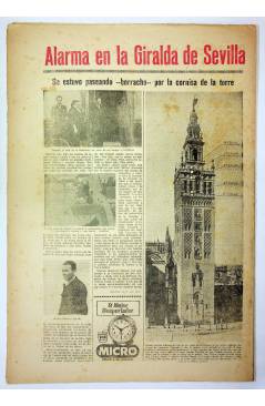 Contracubierta de EL CASO. SEMANARIO DE SUCESOS 282. 28 DE SEPTIEMBRE DE 1957 (Vvaa) Prensa Castellana 1957