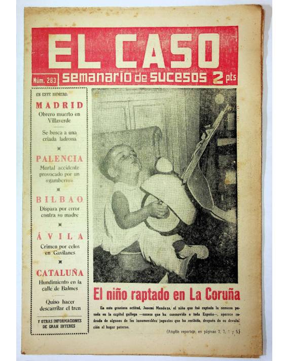 EL CASO SEMANARIO DE SUCESOS 283 5 DE OCTUBRE DE 1957 Vvaa  