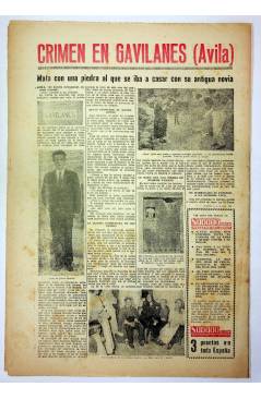 Contracubierta de EL CASO. SEMANARIO DE SUCESOS 283. 5 DE OCTUBRE DE 1957 (Vvaa) Prensa Castellana 1957