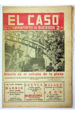 Cubierta de EL CASO. SEMANARIO DE SUCESOS 284. 12 DE OCTUBRE DE 1957 (Vvaa) Prensa Castellana 1957