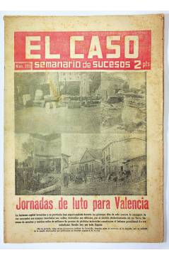 Cubierta de EL CASO. SEMANARIO DE SUCESOS 285. 19 DE OCTUBRE DE 1957 (Vvaa) Prensa Castellana 1957