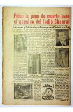Contracubierta de EL CASO. SEMANARIO DE SUCESOS 285. 19 DE OCTUBRE DE 1957 (Vvaa) Prensa Castellana 1957