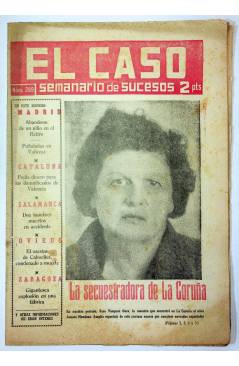 Cubierta de EL CASO. SEMANARIO DE SUCESOS 289. 16 DE NOVIEMBRE DE 1957 (Vvaa) Prensa Castellana 1957