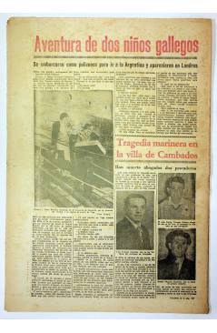 Contracubierta de EL CASO. SEMANARIO DE SUCESOS 290. 23 DE NOVIEMBRE DE 1957 (Vvaa) Prensa Castellana 1957