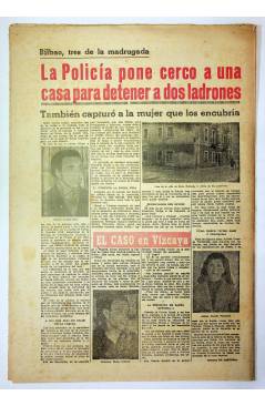 Contracubierta de EL CASO. SEMANARIO DE SUCESOS 294. 21 DE DICIEMBRE DE 1957 (Vvaa) Prensa Castellana 1957