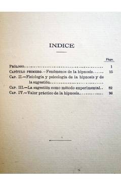 Muestra 2 de HIPNOTISMO Y SUGESTIÓN (W. Wund) La España Moderna Circa 1930