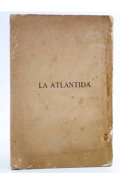 Contracubierta de LA ATLÁNTIDA. POEMA CATALÁN (Jacinto Verdaguer Pbro.) Juan Oliveres Circa 1877
