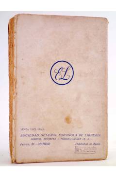 Contracubierta de LA CASA DE LAS RENOIR (Jacques Des Gachons) Ediciones Literarias 1927