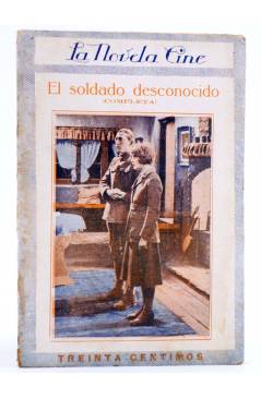 Cubierta de LA NOVELA CINE 14. EL SOLDADO DESCONOCIDO. MARGARITA DE LA MOTE. Mireya Circa 1930
