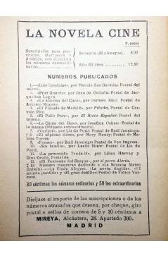 Muestra 4 de LA NOVELA CINE 14. EL SOLDADO DESCONOCIDO. MARGARITA DE LA MOTE. Mireya Circa 1930