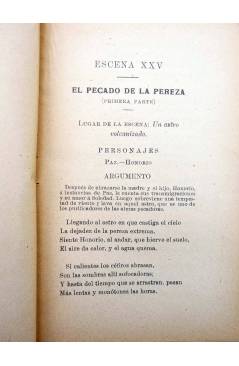 Muestra 2 de COLECCIÓN DIAMANTE 9. EL DRAMA UNIVERSAL. TOMO II (R. De Campoamor) Antonio López Circa 1900