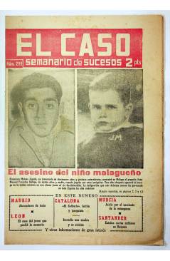 Cubierta de EL CASO. SEMANARIO DE SUCESOS 299. 25 DE ENERO DE 1958 (Vvaa) Prensa Castellana 1958
